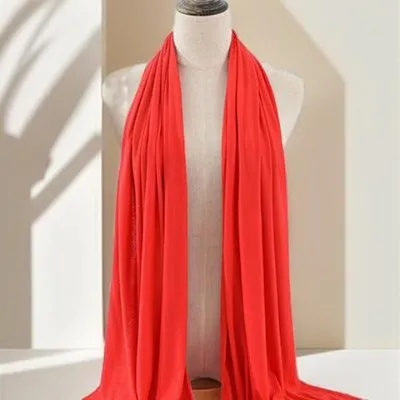Jersey turban long scarf
