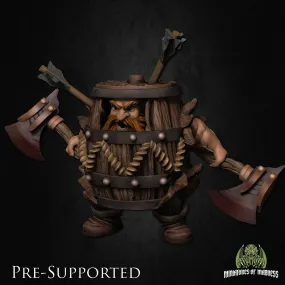Klaus The Barrel [PRE-COLORED] 32mm Scale