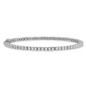 Lab Grown Diamond 4.44 Carat Tennis Bracelet