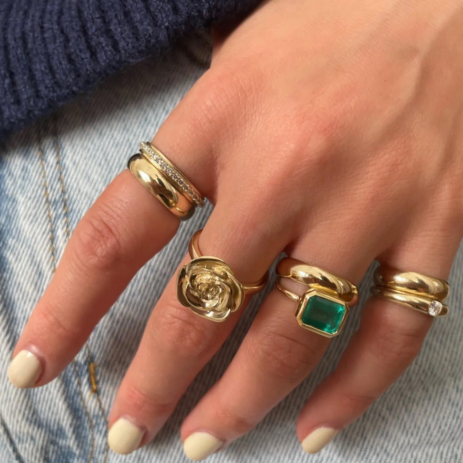 Large Rose Ring