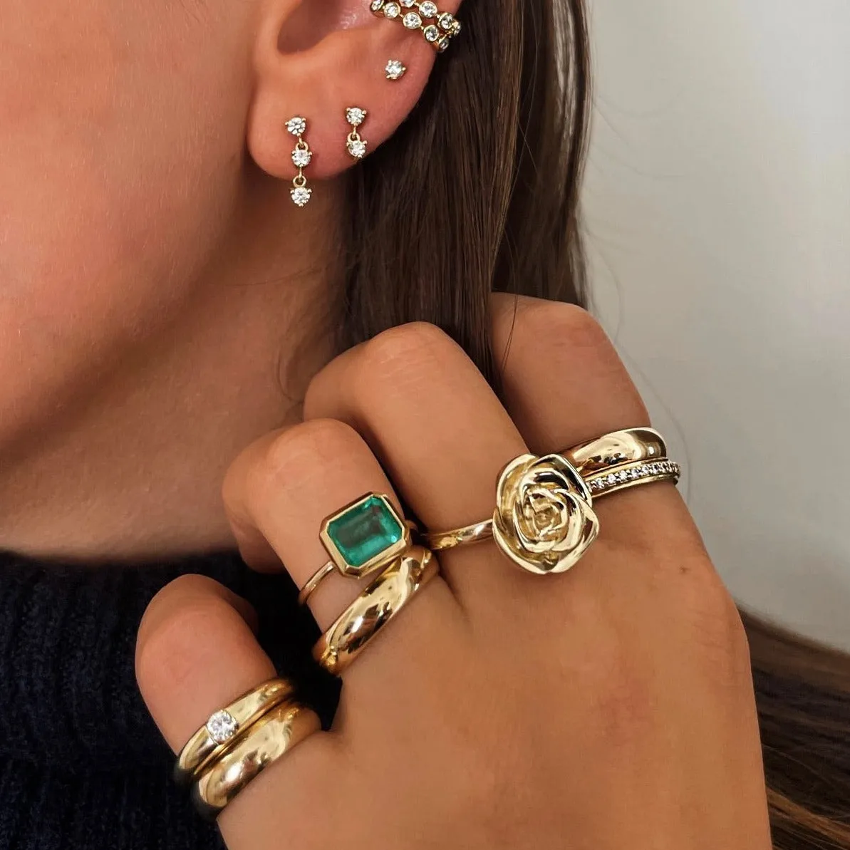 Large Rose Ring