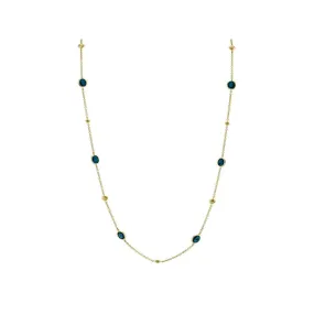 London Blue Topaz Necklace