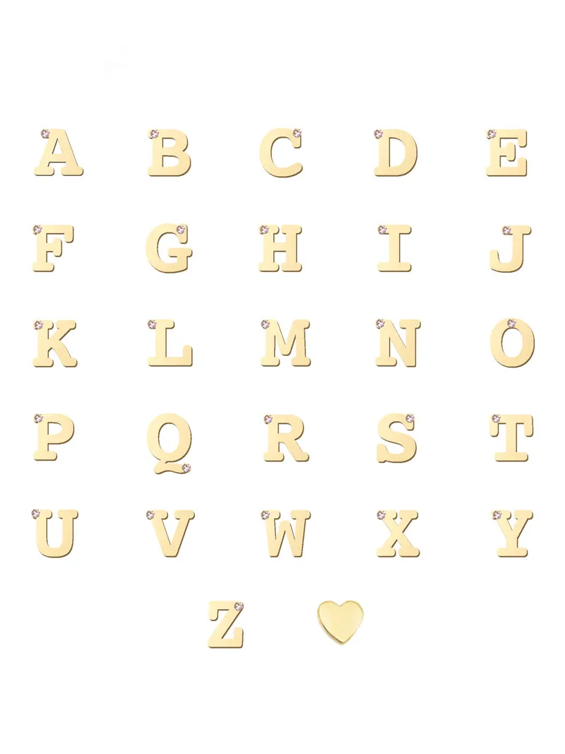 Love Letter Initial Bracelet Personalized