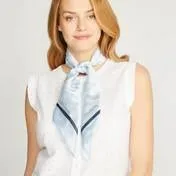 Margate Shells Soft Square Scarf