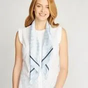Margate Shells Soft Square Scarf