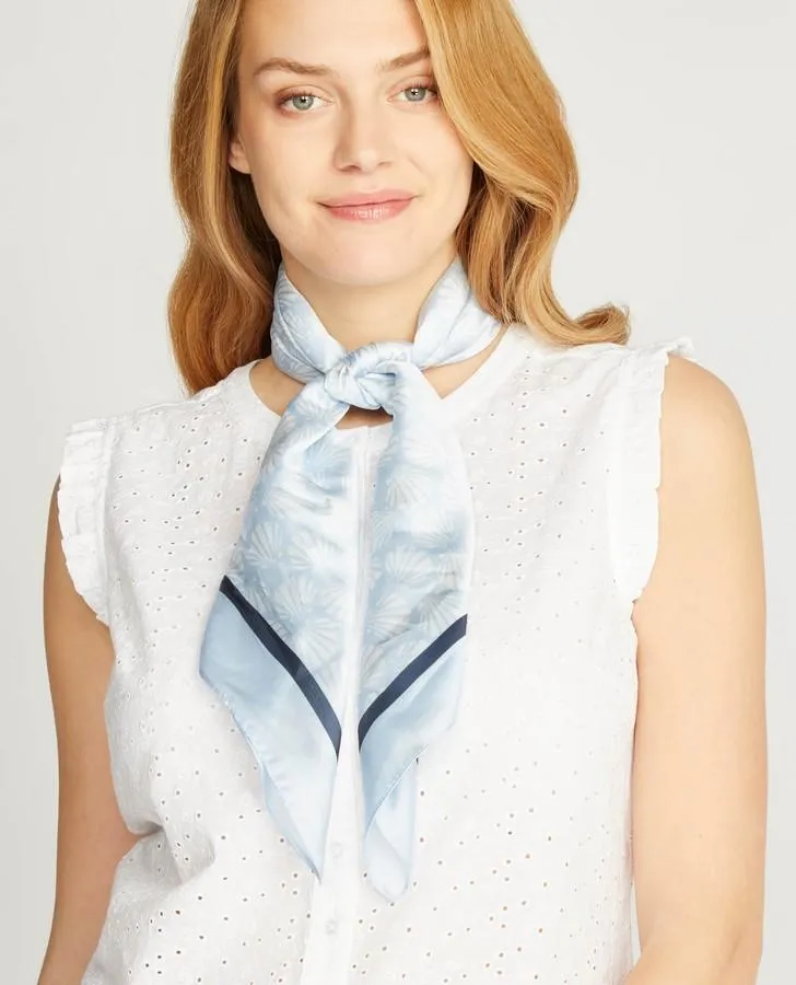 Margate Shells Soft Square Scarf