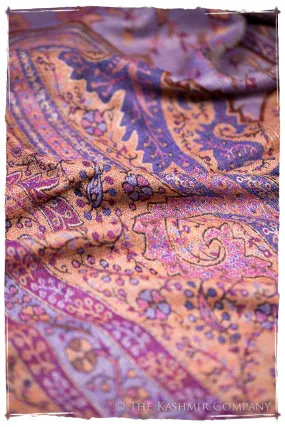 Mariella Paisley Reversible Kashmir Wool Scarf