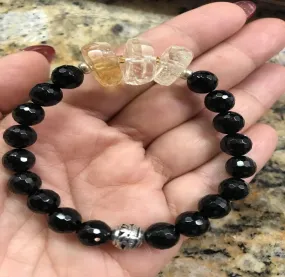 Material Goals Fruition Genuine Crystal Bracelet
