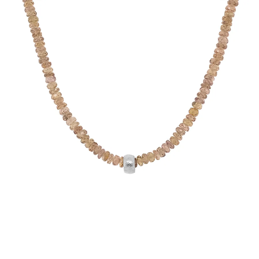 Natural Gemstone 'Boulder Bead' Necklace