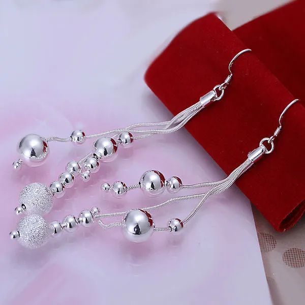 New Arrival ! silver plated earrings,silver-plated jewelry Fashion Jewelry