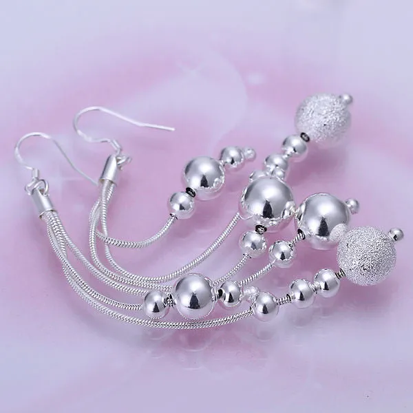 New Arrival ! silver plated earrings,silver-plated jewelry Fashion Jewelry