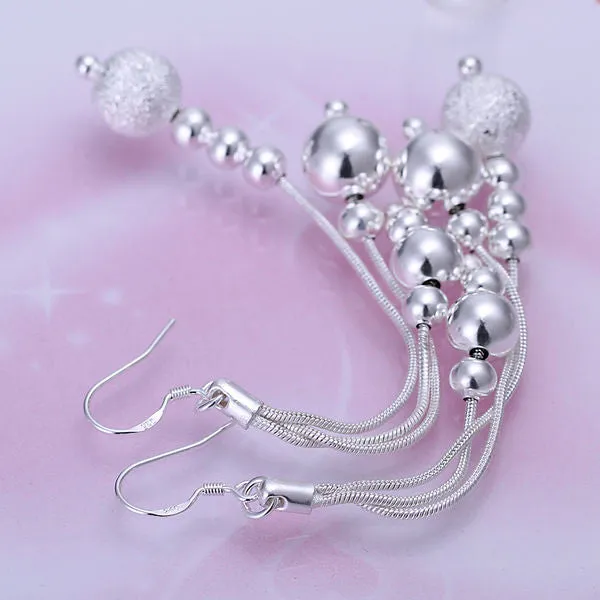 New Arrival ! silver plated earrings,silver-plated jewelry Fashion Jewelry
