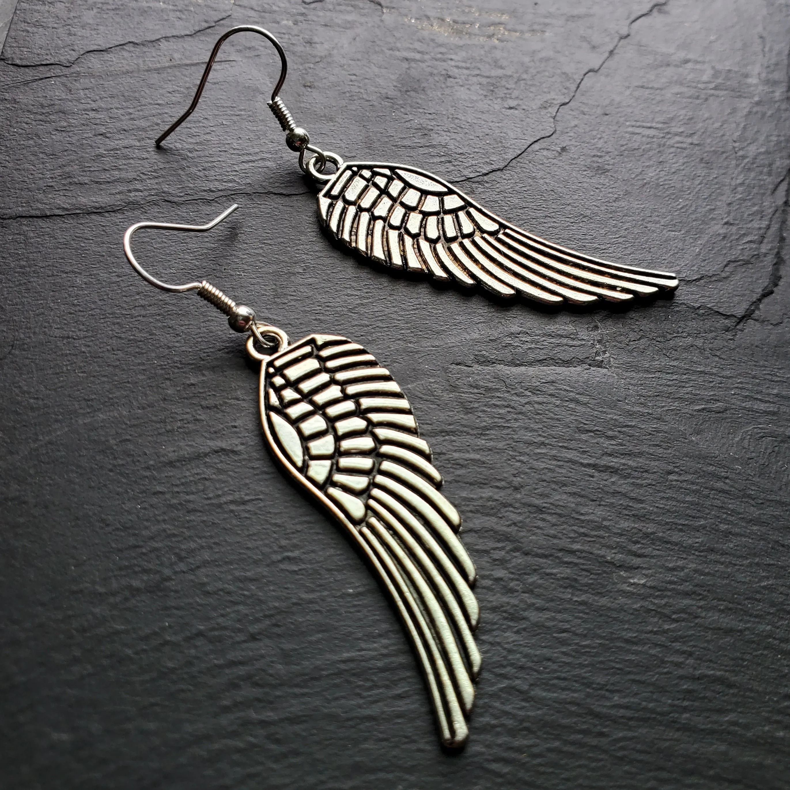 On Fairy Wings Earrings Fairy tale jewelry