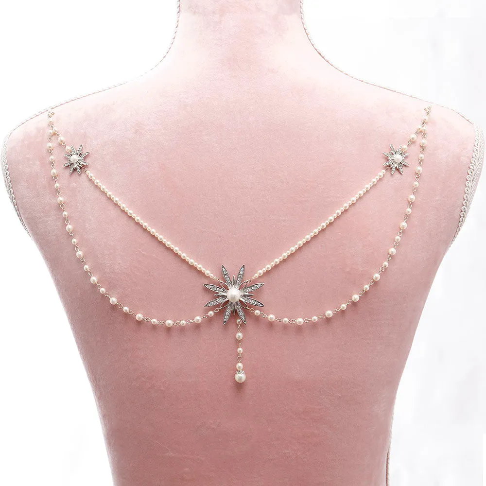 Ophelia Bridal Back Necklace