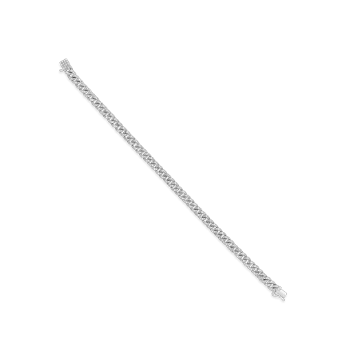 Pave Diamond Link Bracelet