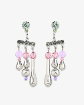 PINK TEARS EARRINGS