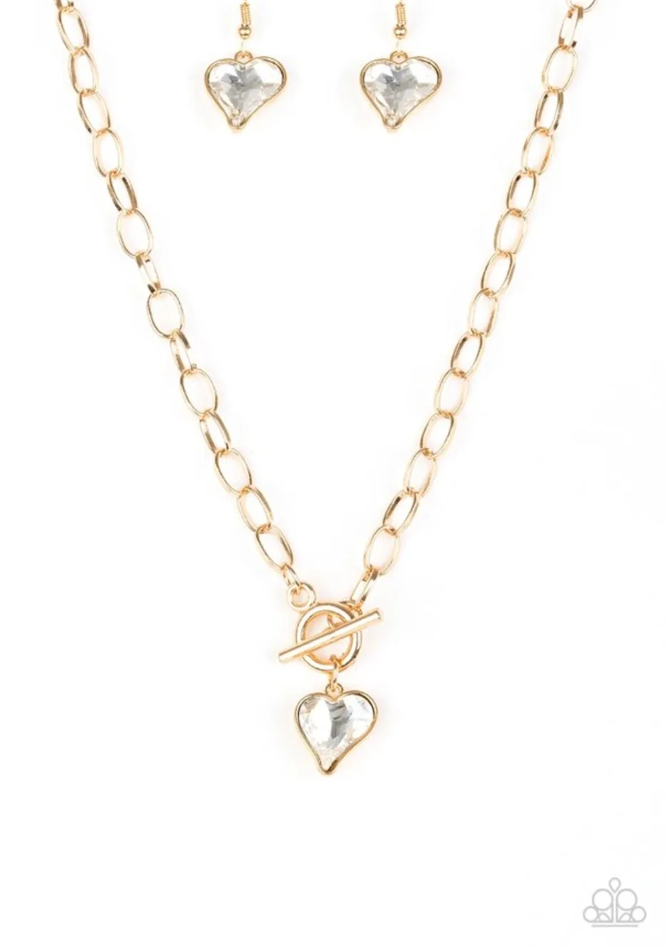 Princeton Princess Gold Necklace - Paparazzi Accessories