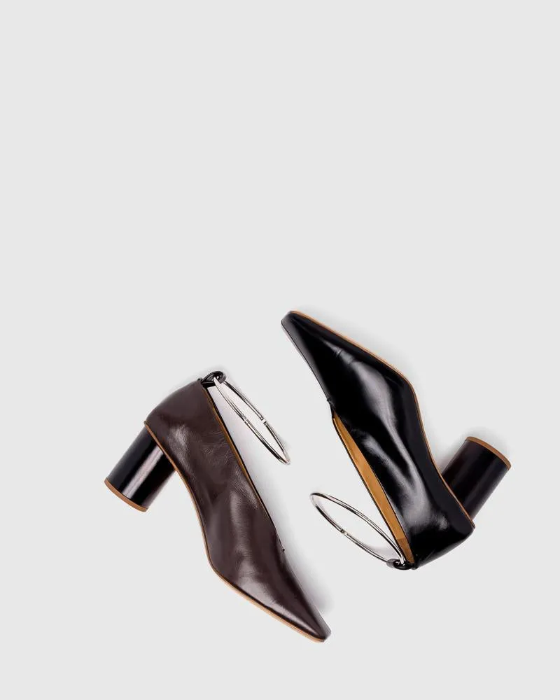 Pump in Black and Brown