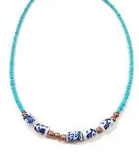 "Peace" Morse Code Necklace
