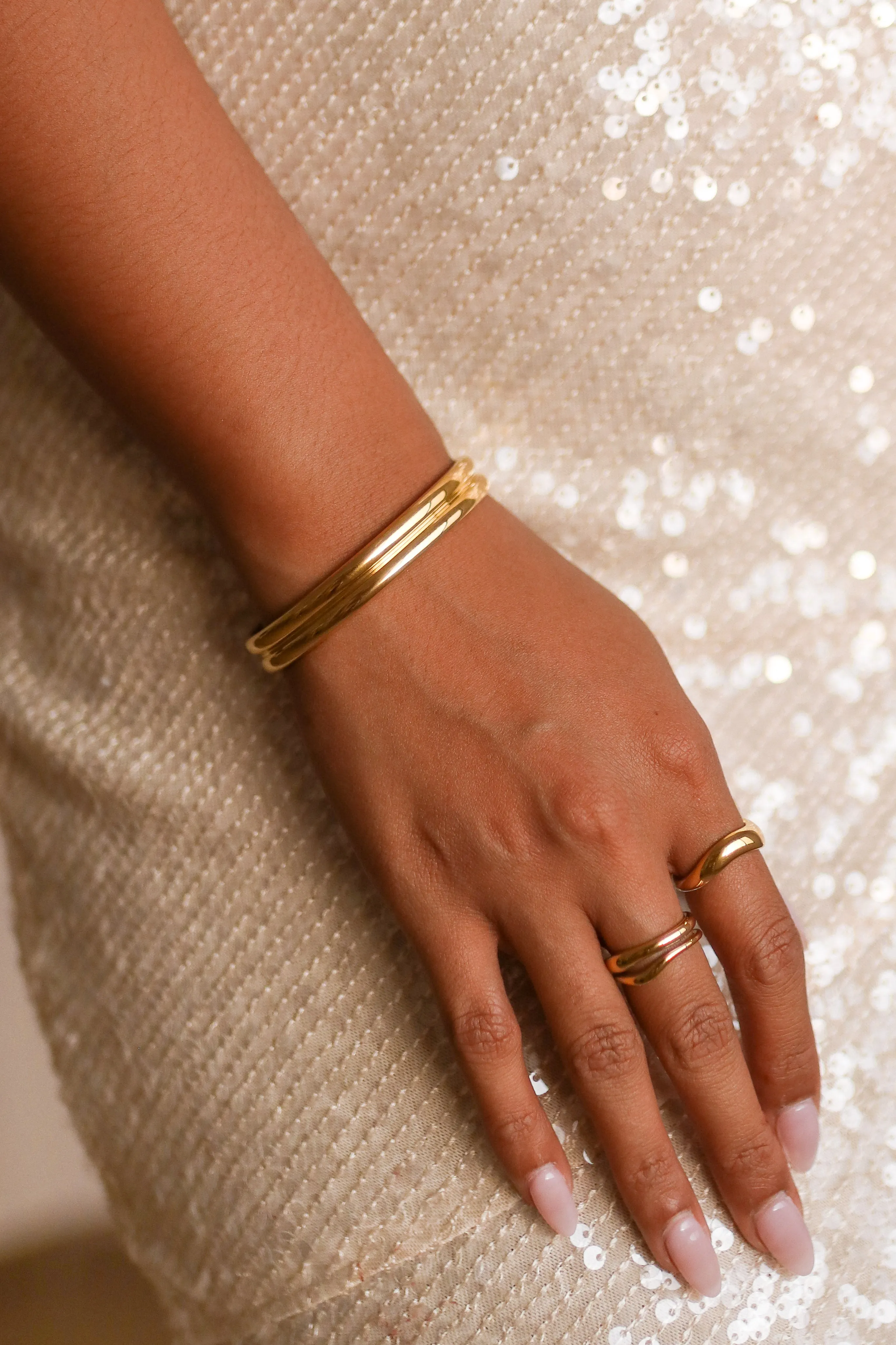 Rhianna - Stainless Steel Bangle