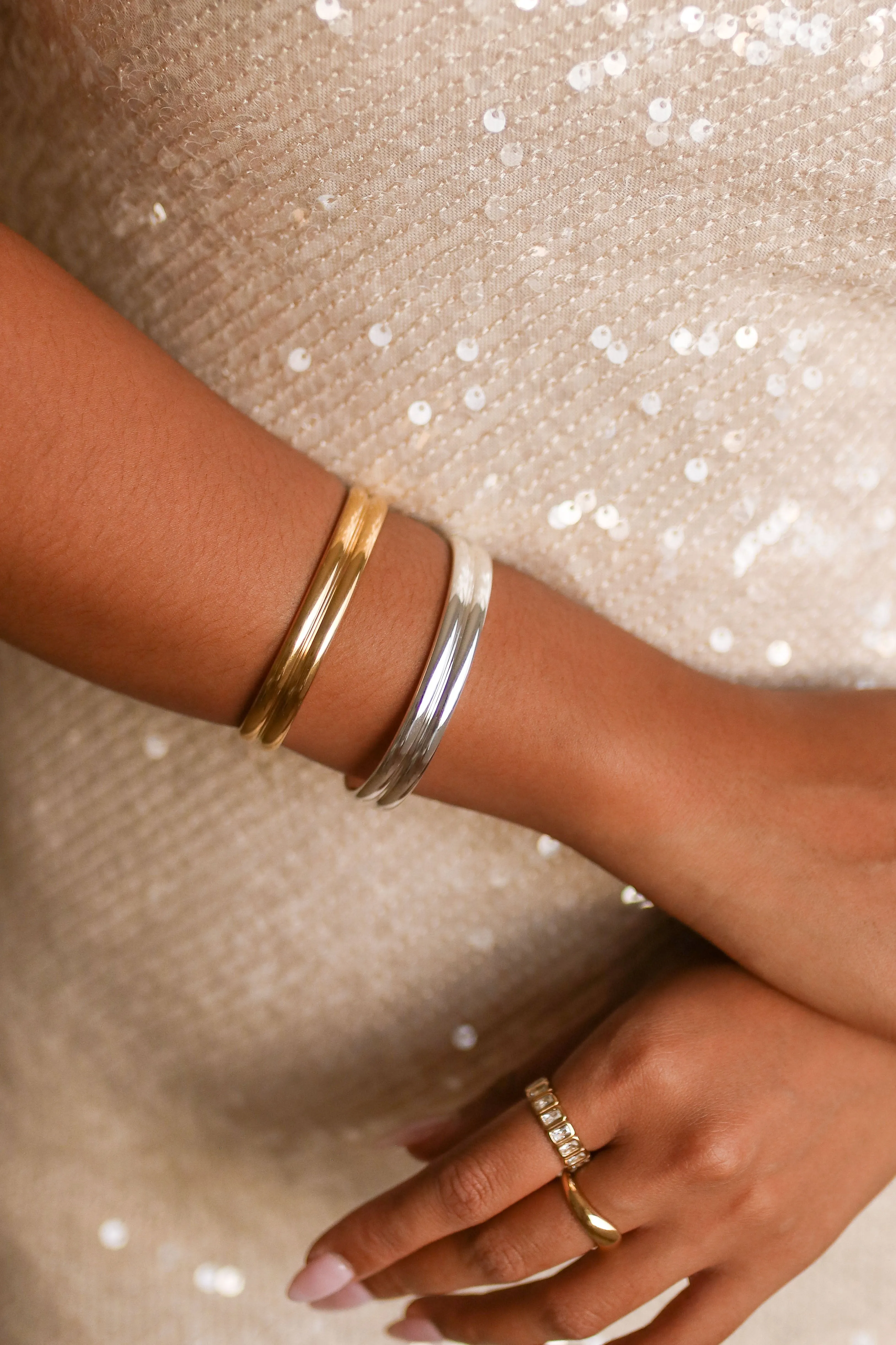 Rhianna - Stainless Steel Bangle