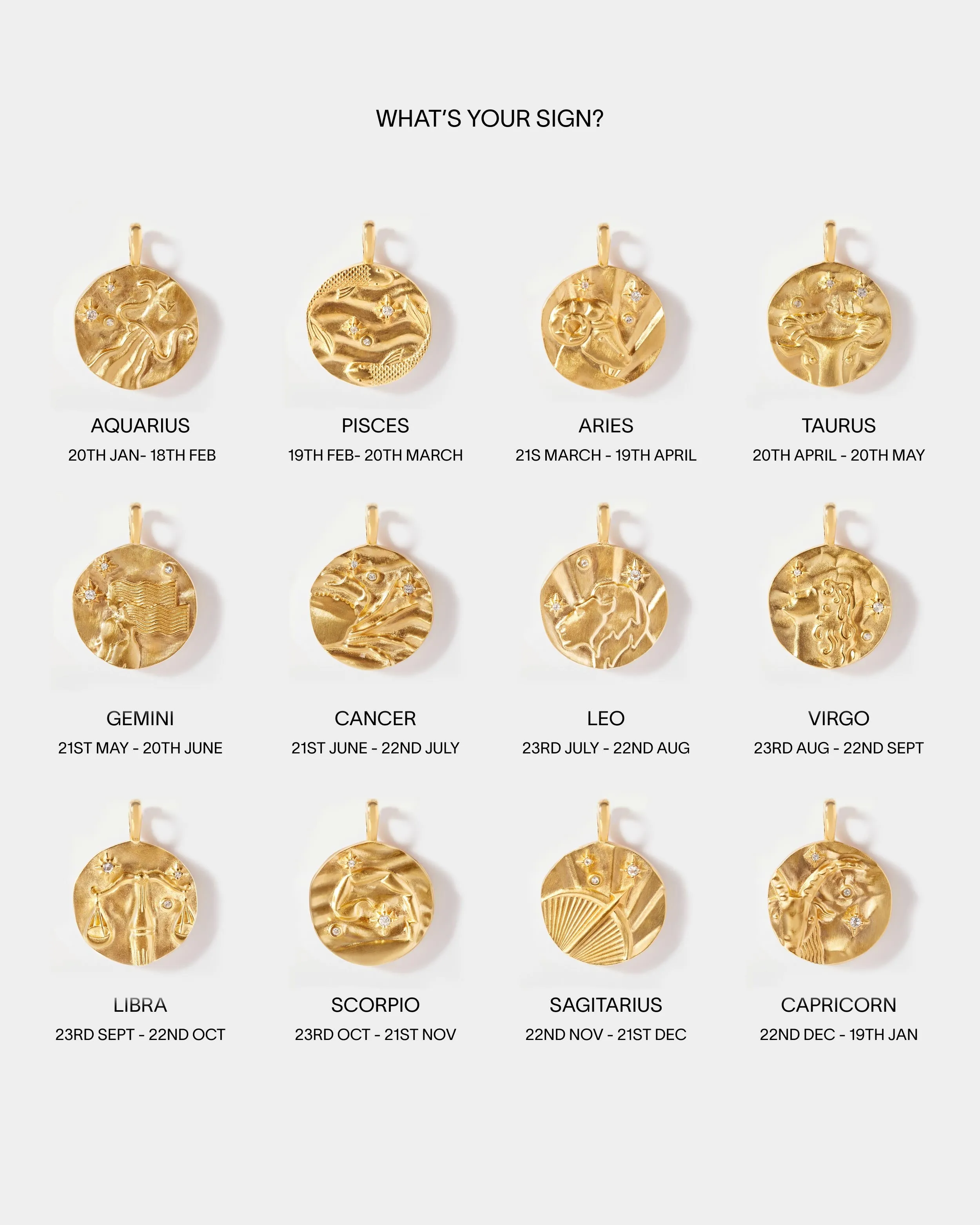 Sagittarius Zodiac Necklace