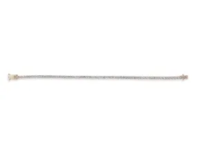 Salt and Pepper Diamond Bracelet 14kt Rose Gold