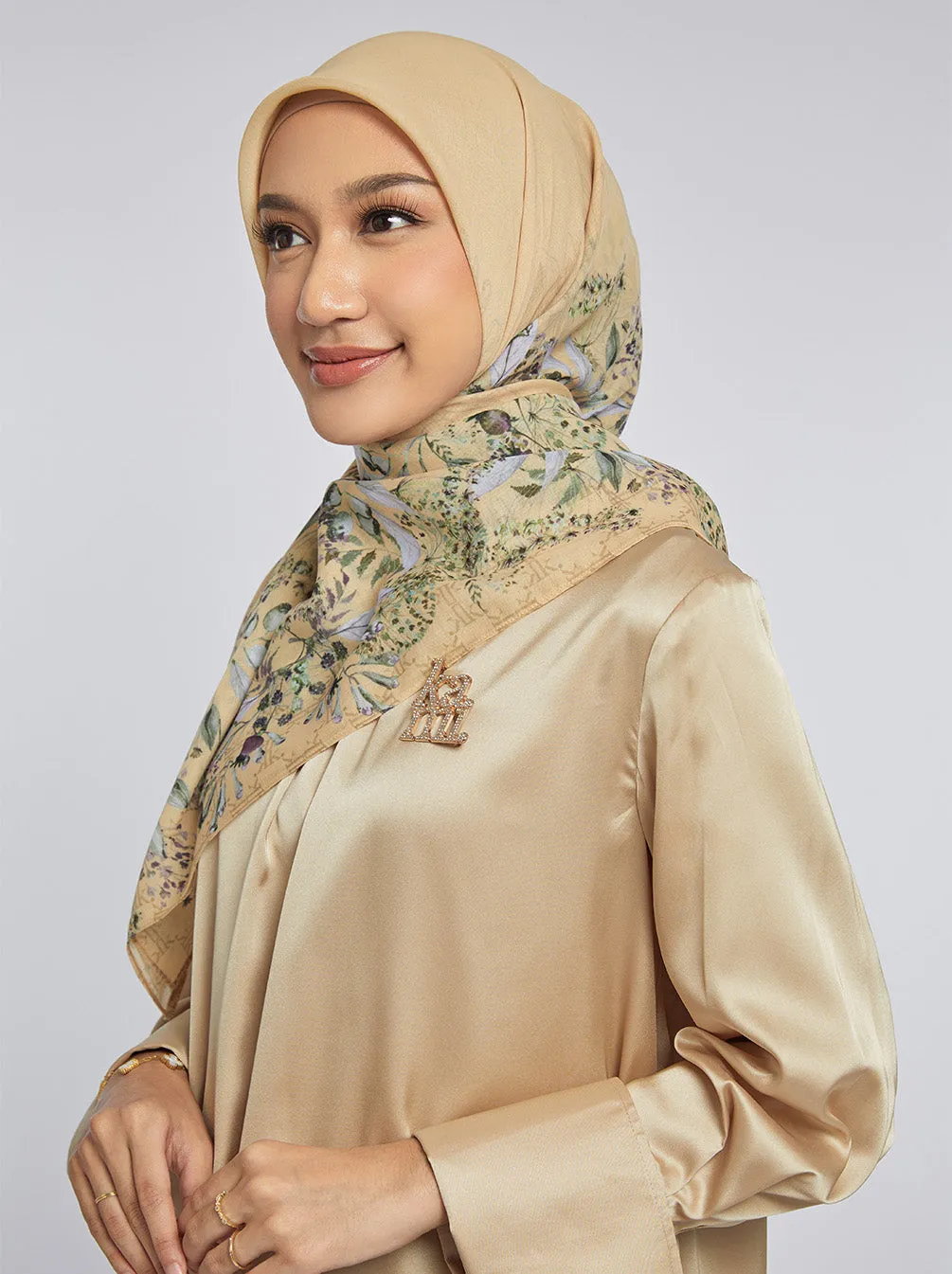 SENARA SIGNATURE SCARF SUN GOLD