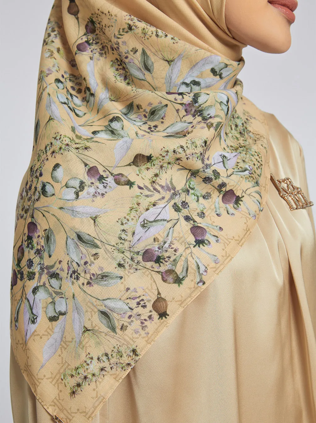 SENARA SIGNATURE SCARF SUN GOLD