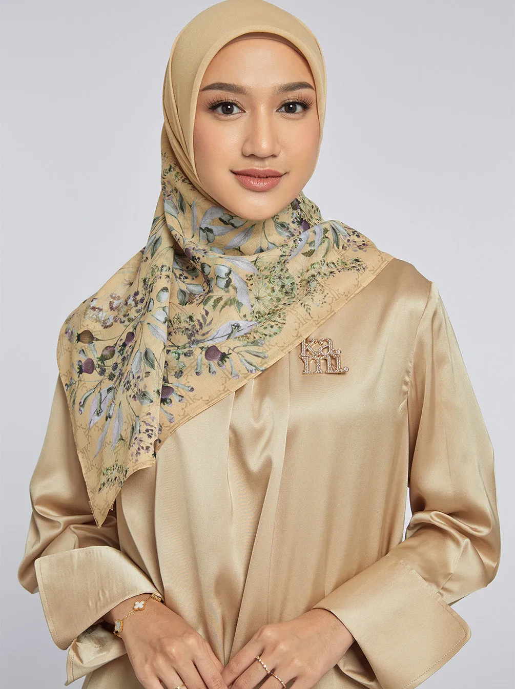 SENARA SIGNATURE SCARF SUN GOLD