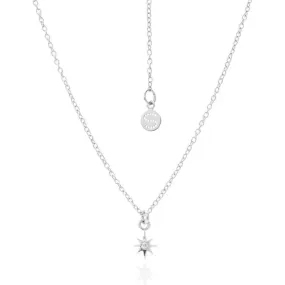 Silk & Steel Superfine Star Necklace - Silver