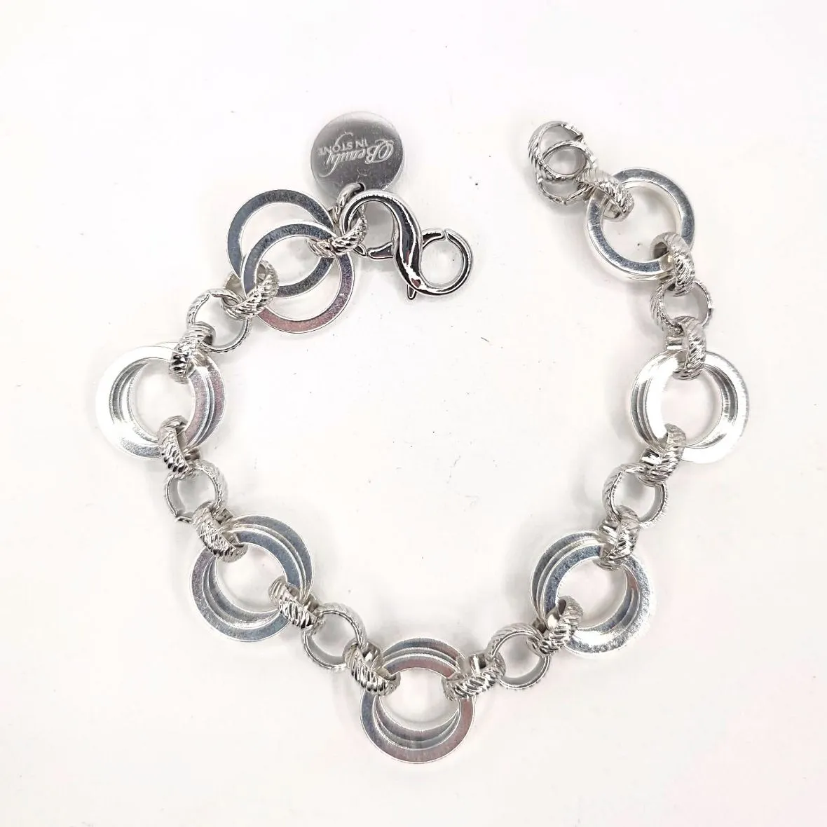 Silver Chain Link Bracelet