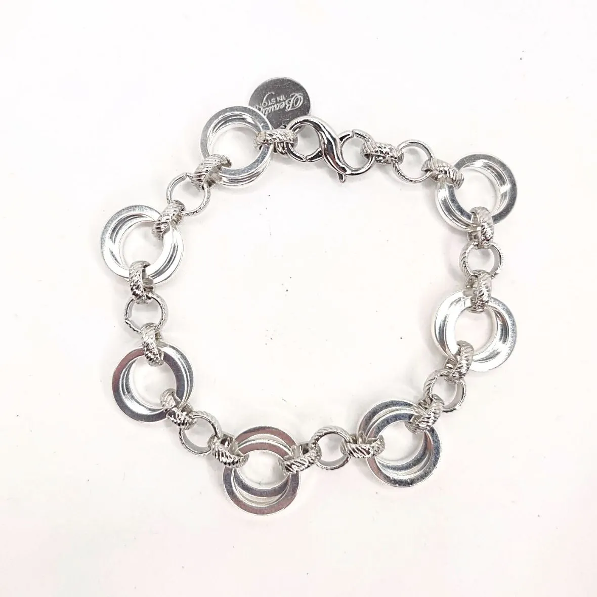 Silver Chain Link Bracelet