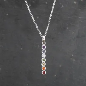 Silver Chakra Pendant