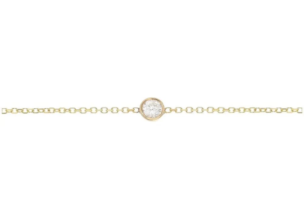 Solitaire Diamond Bracelet