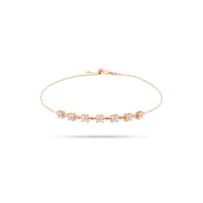 Solitaire Round Diamond Bracelet