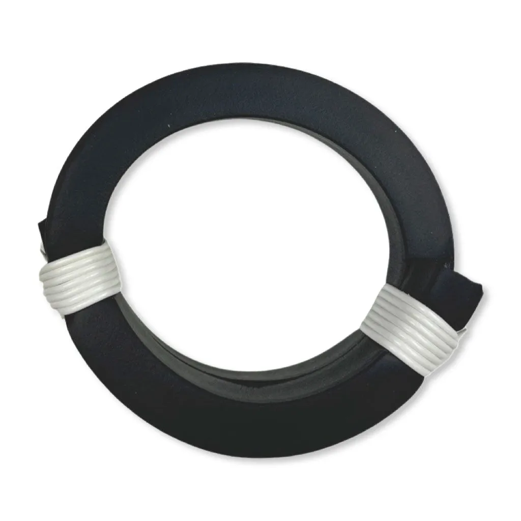 Square Wrapped Rubber Bangle