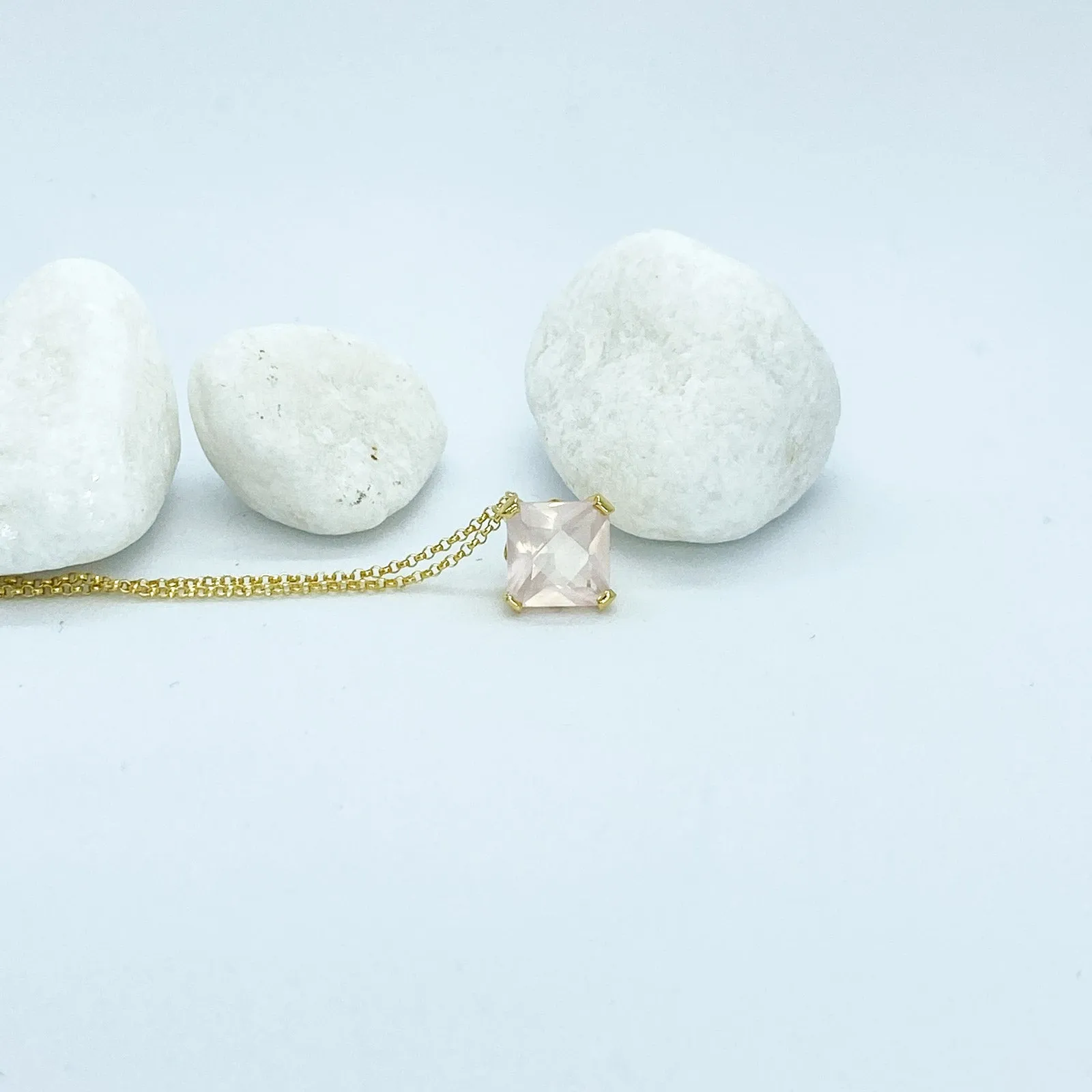 Stargaze Asscher Necklace