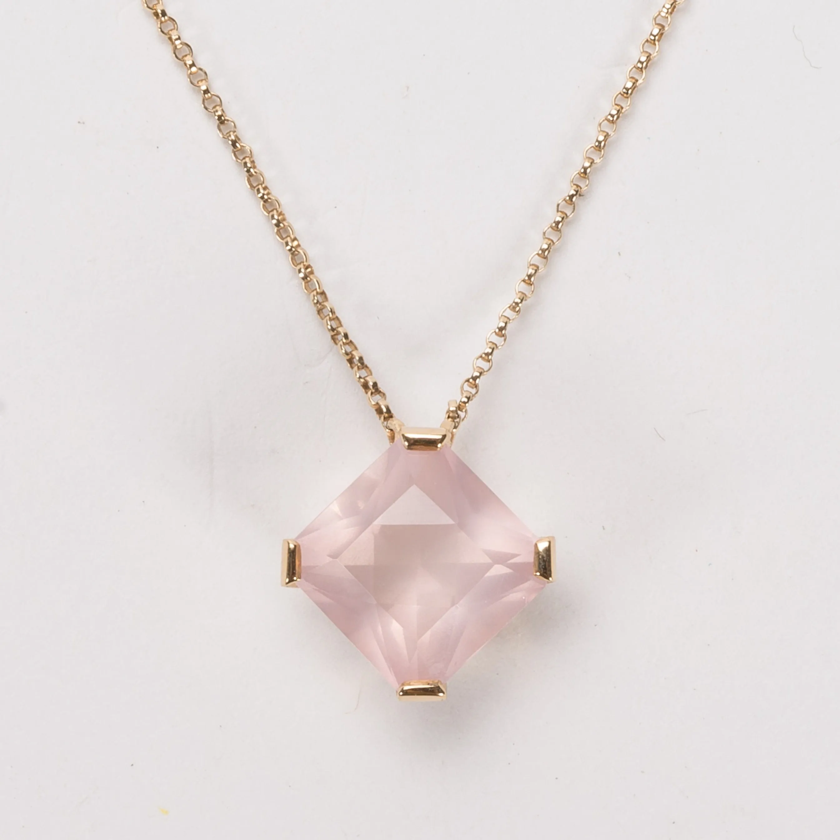 Stargaze Asscher Necklace