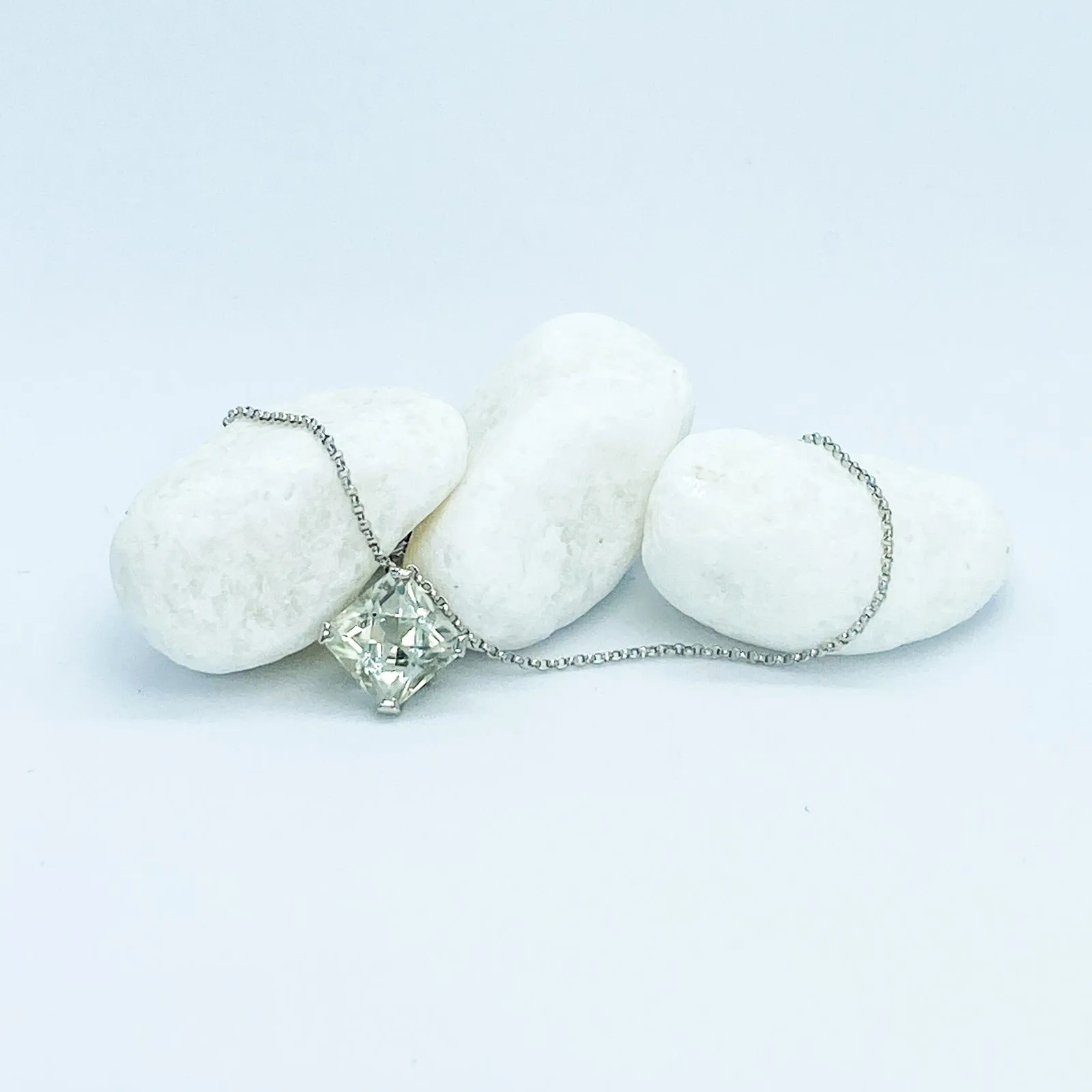 Stargaze Asscher Necklace