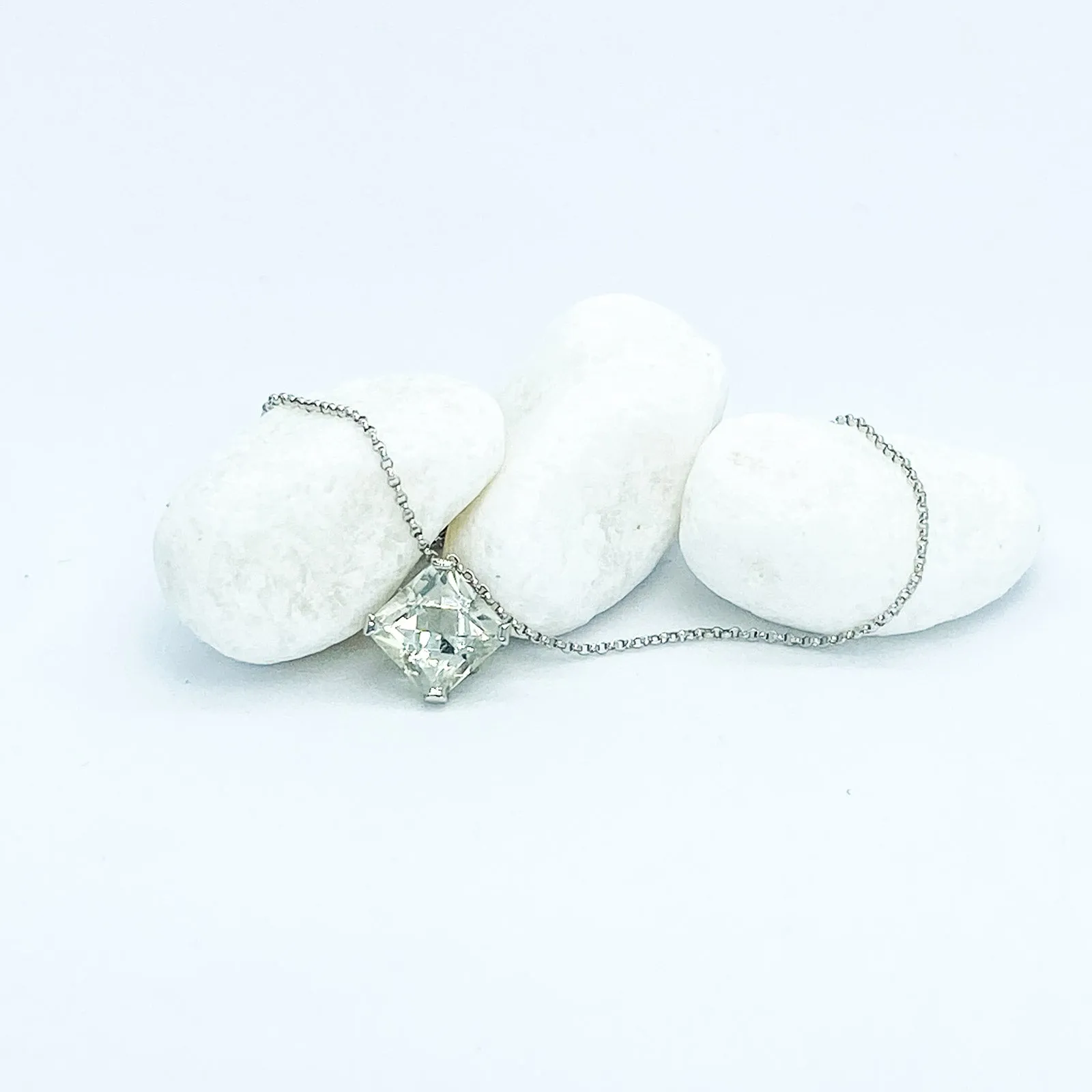 Stargaze Petite Asscher Necklace