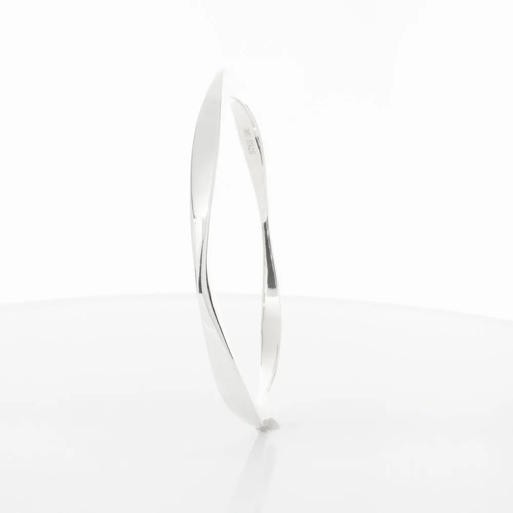 Sterling Silver Eos Bangle