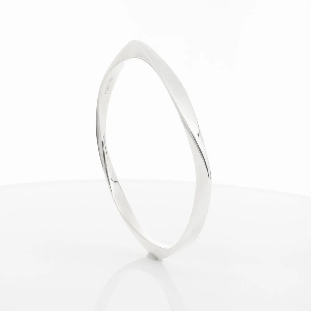Sterling Silver Eos Bangle