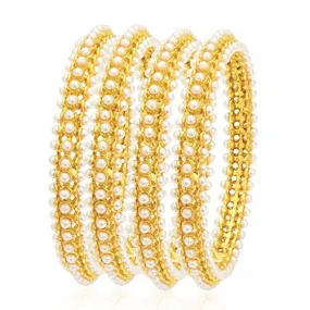 Sukkhi Sparkling Gold Plated Bangle For Women