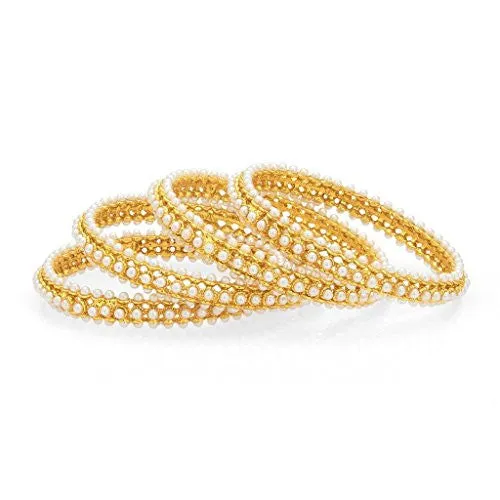 Sukkhi Sparkling Gold Plated Bangle For Women