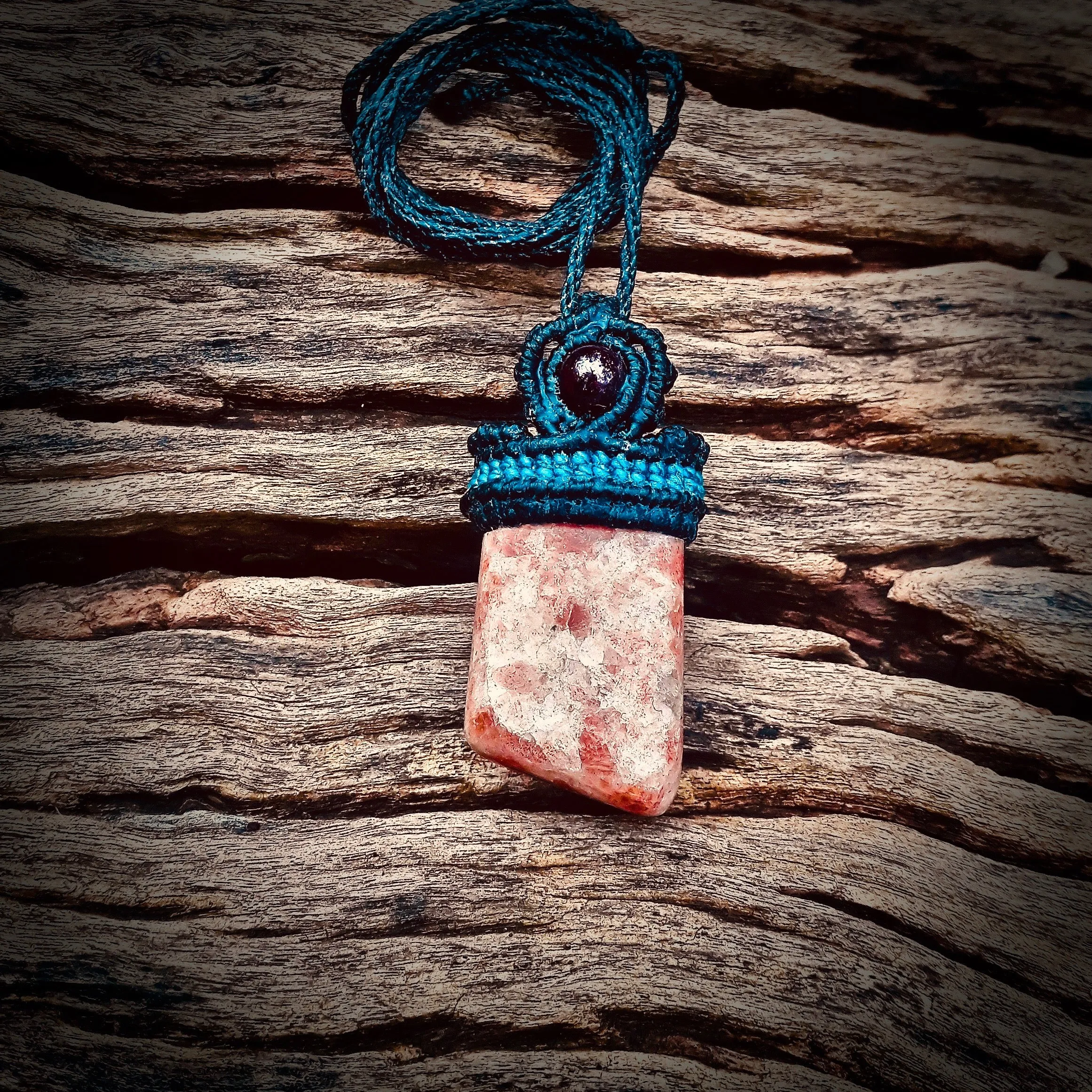 Sunstone necklace