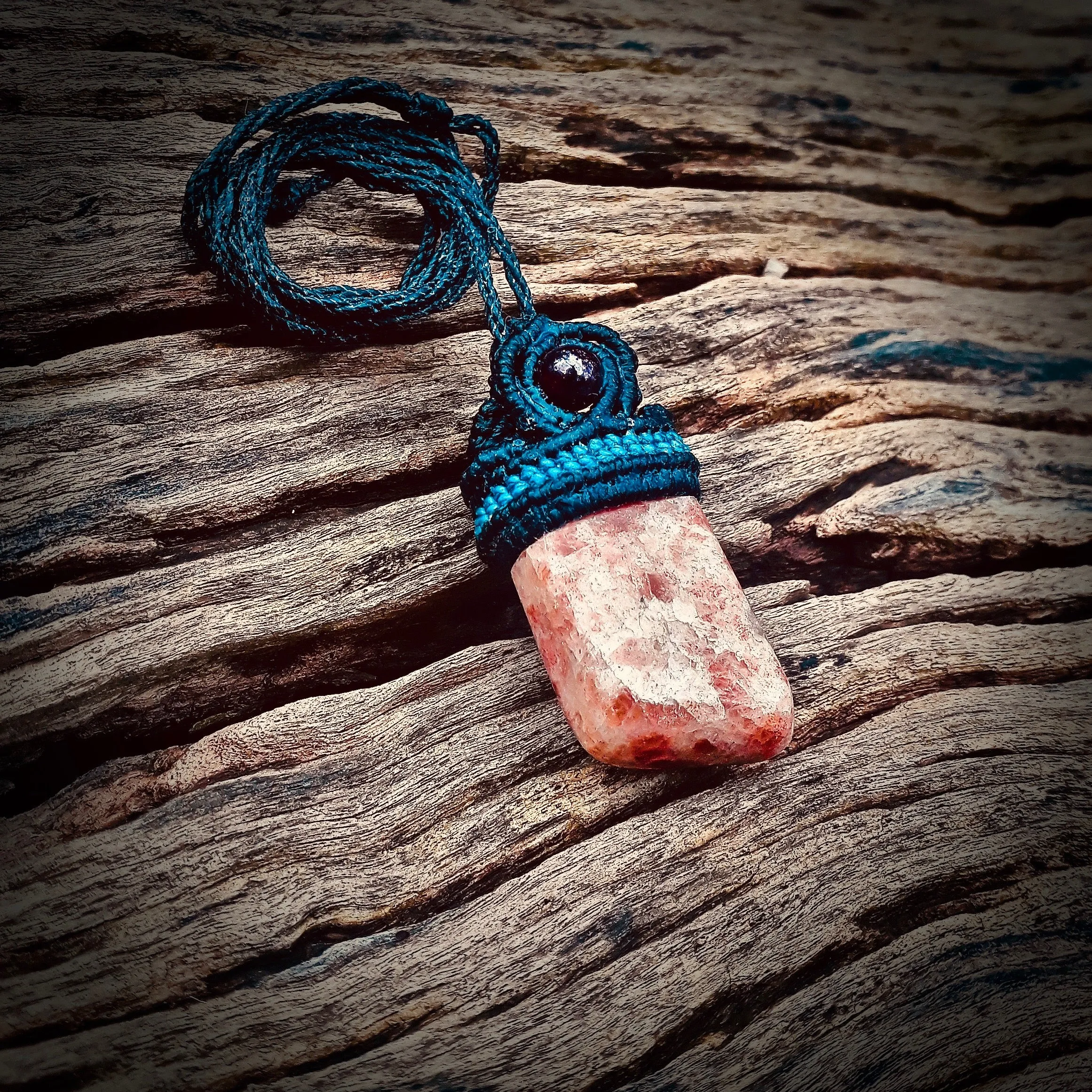 Sunstone necklace