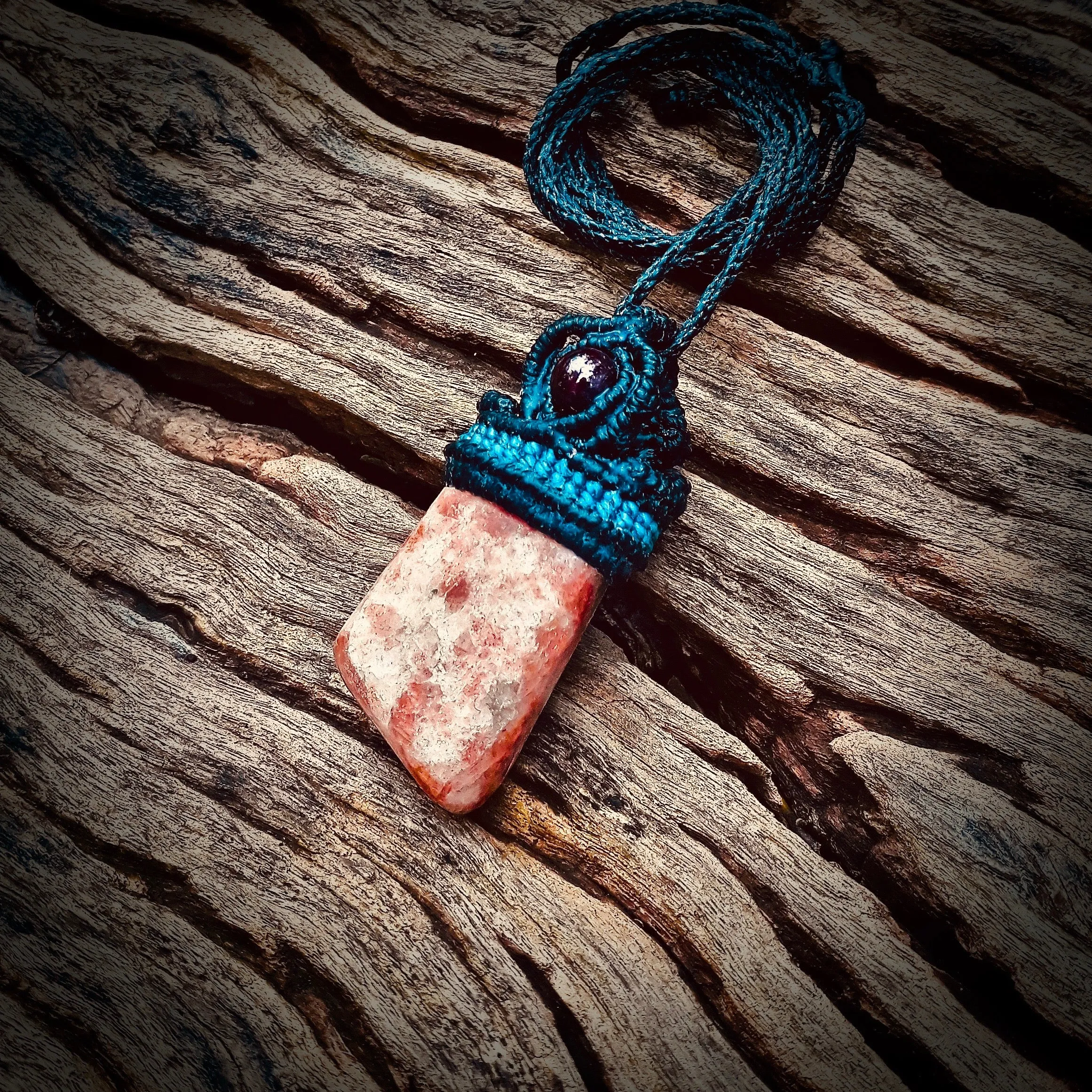 Sunstone necklace