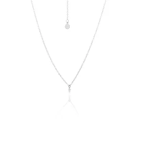 Superfine Mini Spike Necklace | Silver