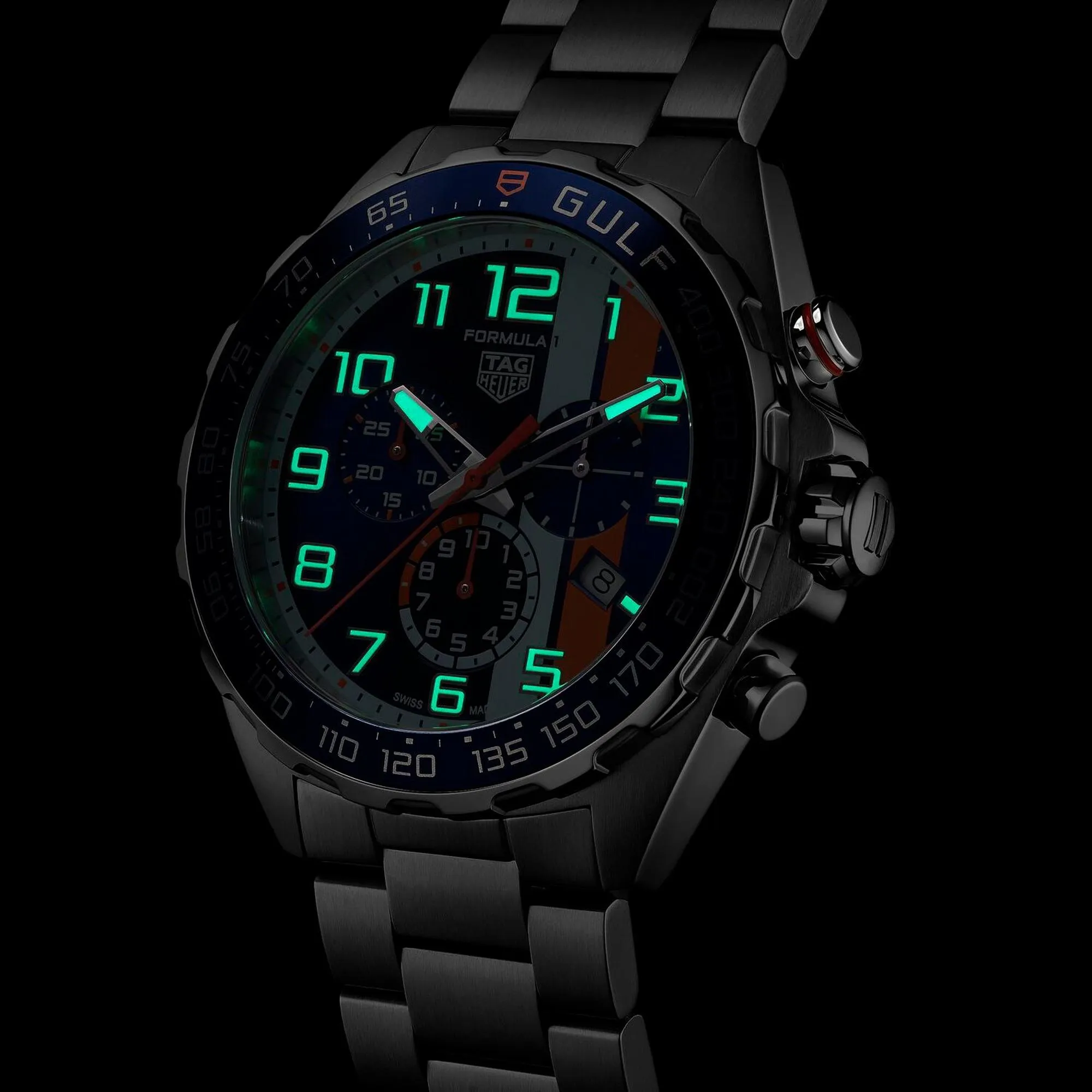 Tag Heuer Watch Formula 1 Gulf Chronograph Steel CAZ101AT.BA0842